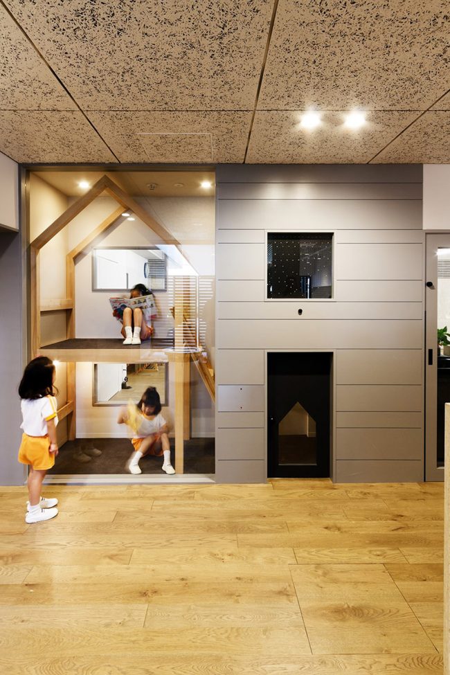 NFB Nursery Nara Japan by HIBINOSEKKEI Youji no Shiro