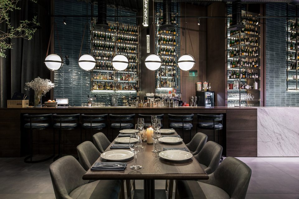 CATCH fish restaurant Kiev Uraine by YoDezeen Studio
