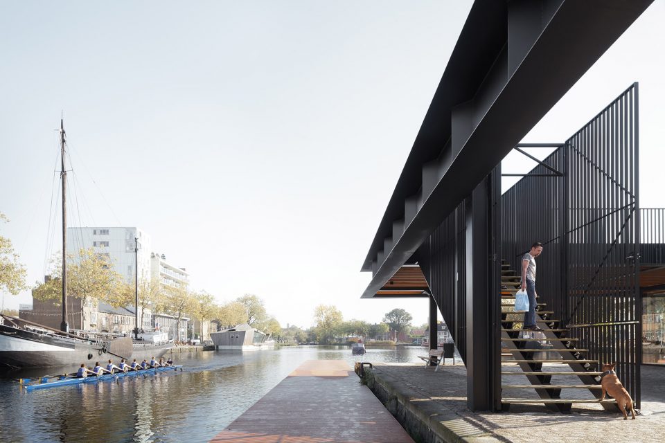 Piushaven Harbour Pavillion Netherland by Civic Architects Bright Urban Futures