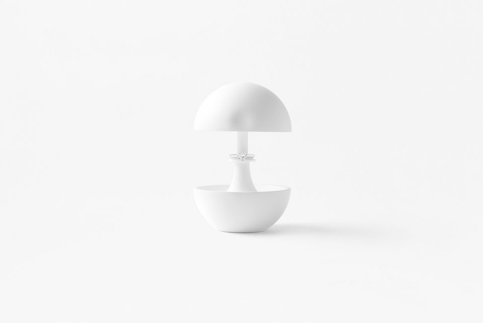 Seven Sliding Cases for Blanc Bijou by nendo
