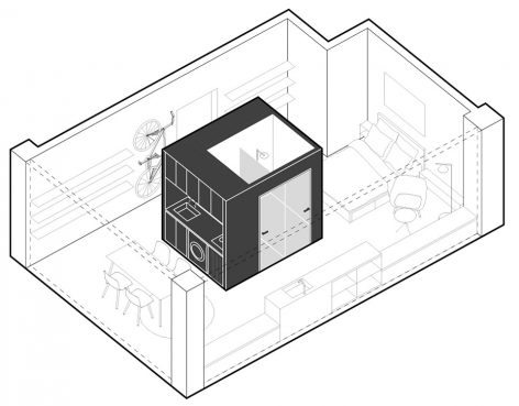 Chengdu Tianfu Community Youth Apartment by MAT Office