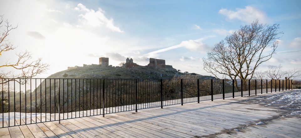 New Visitor Centre at Hammershus Castle Ruin by Arkitema Architects