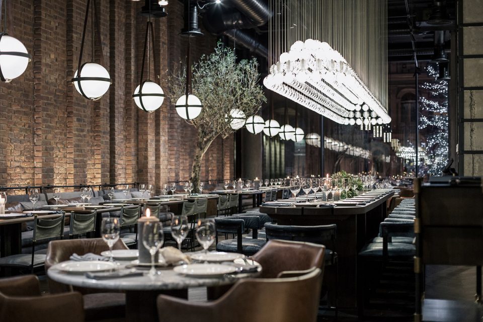 CATCH fish restaurant Kiev Uraine by YoDezeen Studio