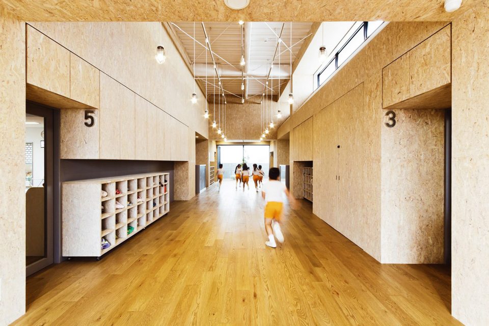 NFB Nursery Nara Japan by HIBINOSEKKEI Youji no Shiro