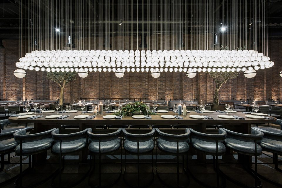 CATCH fish restaurant Kiev Uraine by YoDezeen Studio