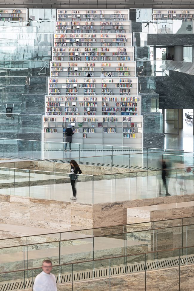 Qatar National Library Doha by OMA