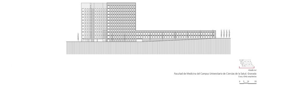 Faculty of Medicine at Campus of Health Sciences of UGR University Granada by Cruz y Ortiz Arquitectos