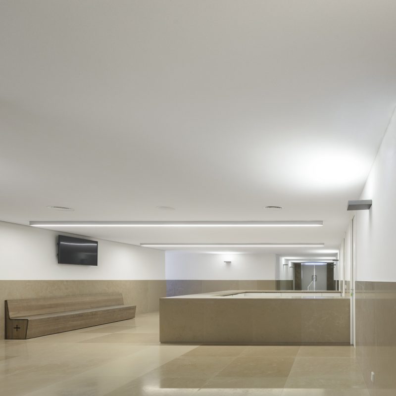 Outdoor Altar in the Prayer Area by Paula Santos Arquitectura