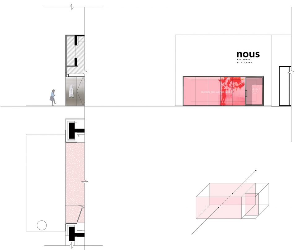 NOUS Floral Restaurant China by 0321 studio