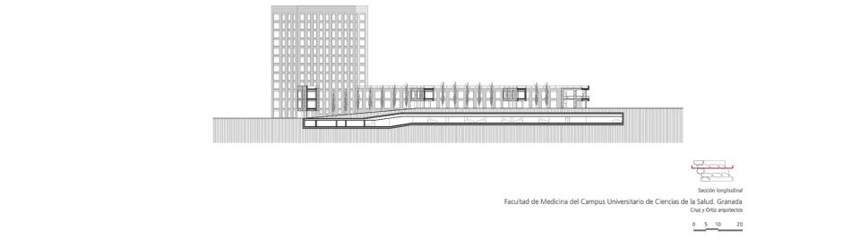 Faculty of Medicine at Campus of Health Sciences of UGR University Granada by Cruz y Ortiz Arquitectos