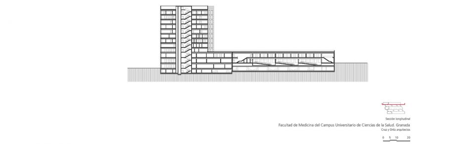 Faculty of Medicine at Campus of Health Sciences of UGR University Granada by Cruz y Ortiz Arquitectos