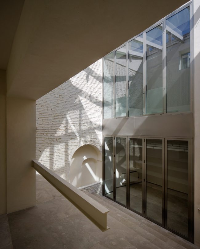Rehabilitation of the old Ignacio Halcón School For the Interpretation Center of Flamenco by garciatorrente architects