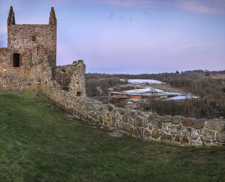 New Visitor Centre at Hammershus Castle Ruin by Arkitema Architects