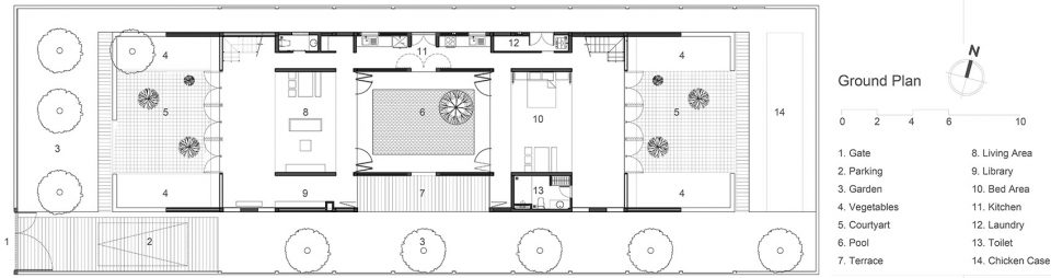 LONG AN HOUSE Vietnam by Tropical Space Co.Ltd