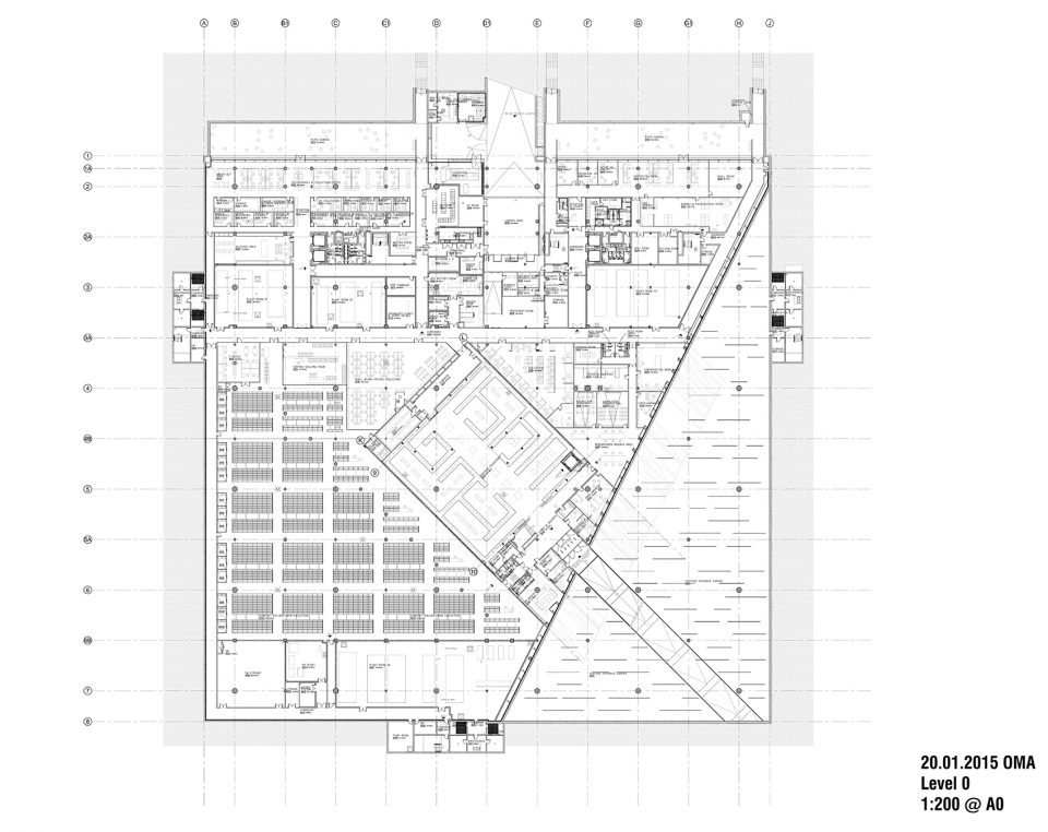 Qatar National Library Doha by OMA