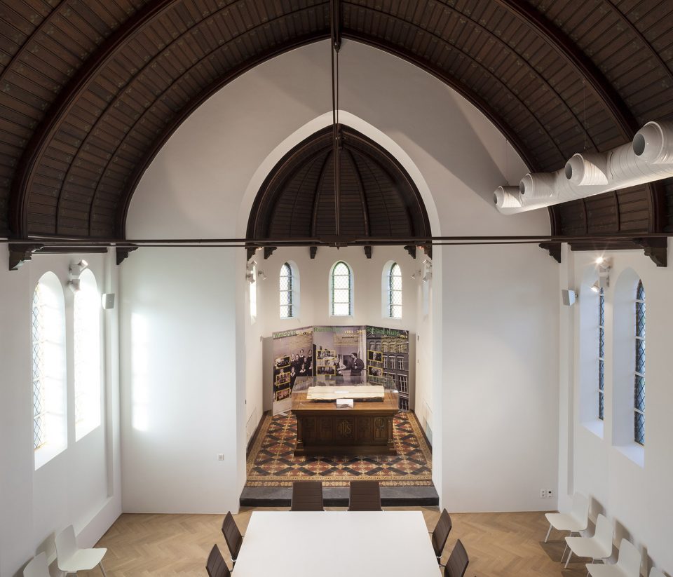 Renovation and transformation of an old orphanage into a Social Welfare Office by WAW architects