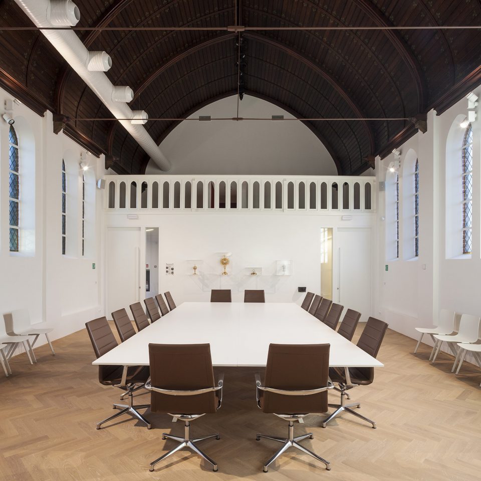 Renovation and transformation of an old orphanage into a Social Welfare Office by WAW architects