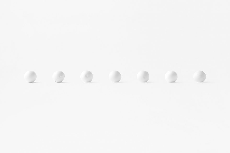 Seven Sliding Cases for Blanc Bijou by nendo