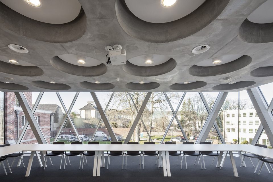 Renovation and transformation of an old orphanage into a Social Welfare Office by WAW architects