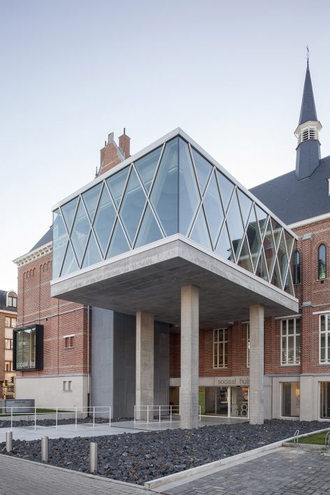 Renovation and transformation of an old orphanage into a Social Welfare Office by WAW architects