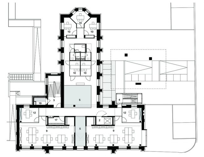 Renovation and transformation of an old orphanage into a Social Welfare Office by WAW architects