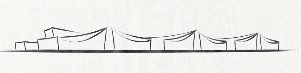 sketch Changsha International Convention and Exhibition Center TJAD