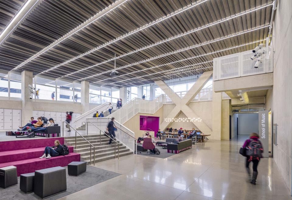 Voxman Music Building at the University of Iowa by LMN Architects