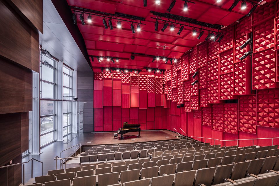 Voxman Music Building at the University of Iowa by LMN Architects