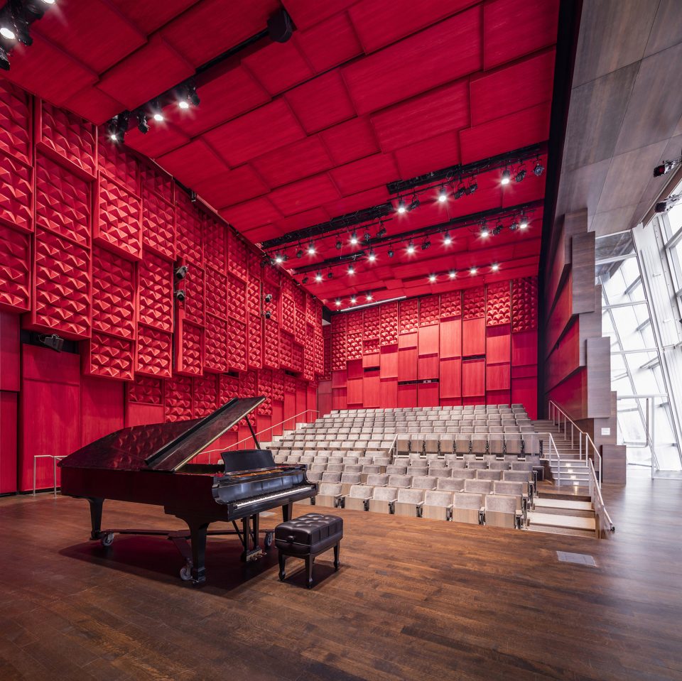 Voxman Music Building at the University of Iowa by LMN Architects