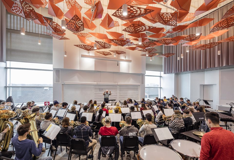Voxman Music Building at the University of Iowa by LMN Architects