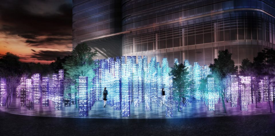 水晶森林–teamlab与中洲集团在深圳共造个性化城市