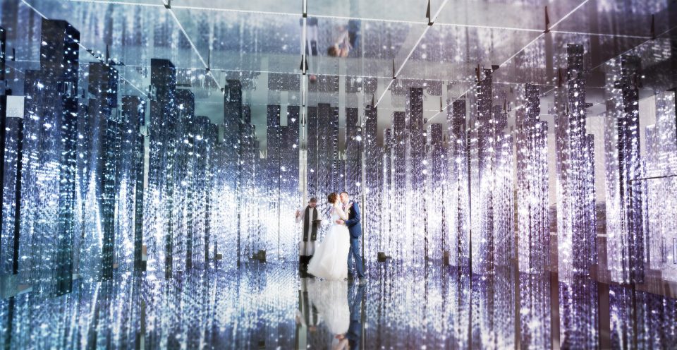 central space crystal forest teamlab 1