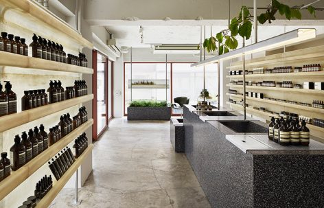 Aesop自由之丘店，东京 / ciguë