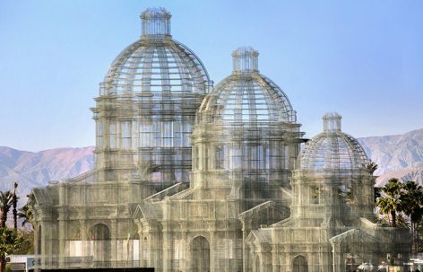Etherea - 科切拉音乐艺术节装置，美国 / Edoardo Tresoldi