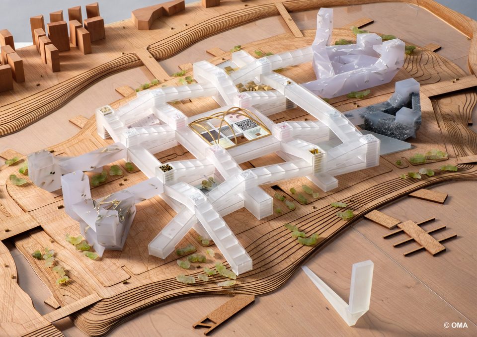 OMA Wins Design Competition for Unicorn Island in Chengdu