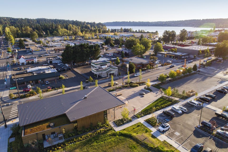 The Hangar at Kenmore Town Square by Graham Baba Architects