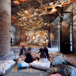 “编织建筑”建筑元素，意大利威尼斯双年展 / EMBT