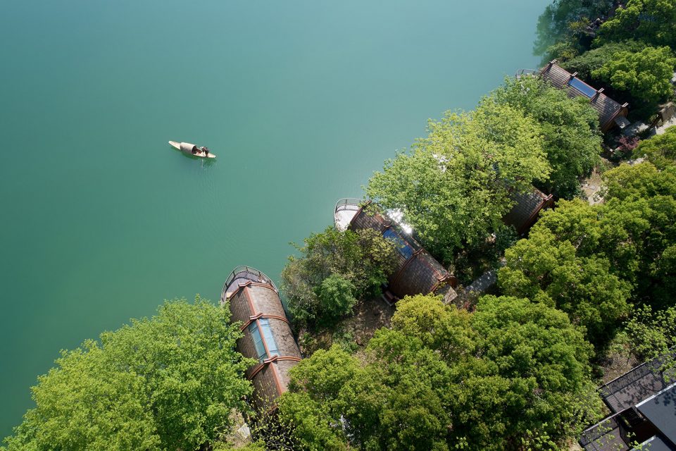 The boat room by The Design Institute of Landscape and Architec ture China Academy of Art