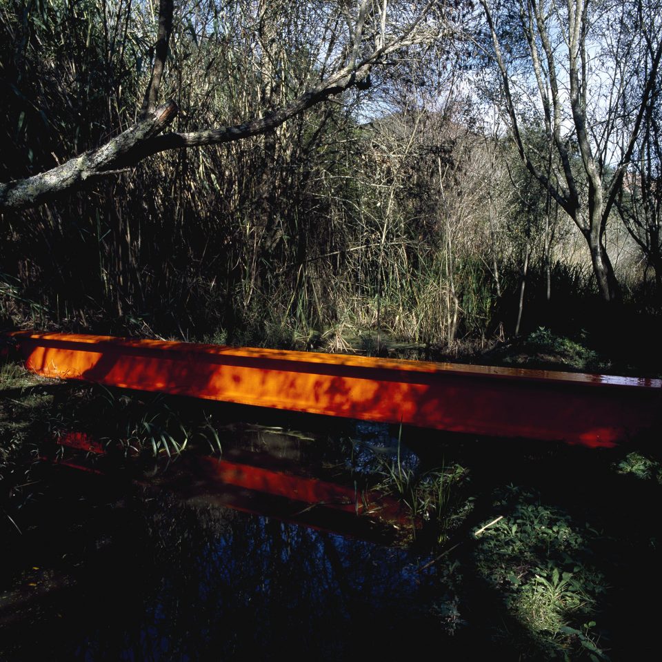resting area in santa clara a velha by jose adriao arquitectos