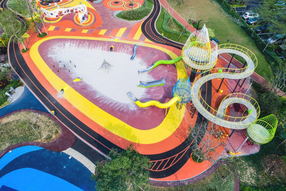 CFLD JIANGMEN DRAGON CREEK PARK RENOVATION China by LOCUS ASSOCIATES