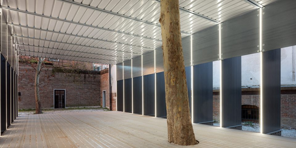 Pavilion LightMotiv Venice Italy IUAV University students’ competition work
