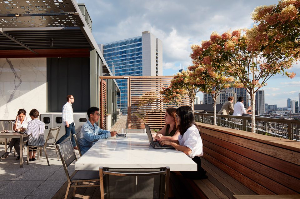 600 West Chicago Roof Deck by von Weise Associates