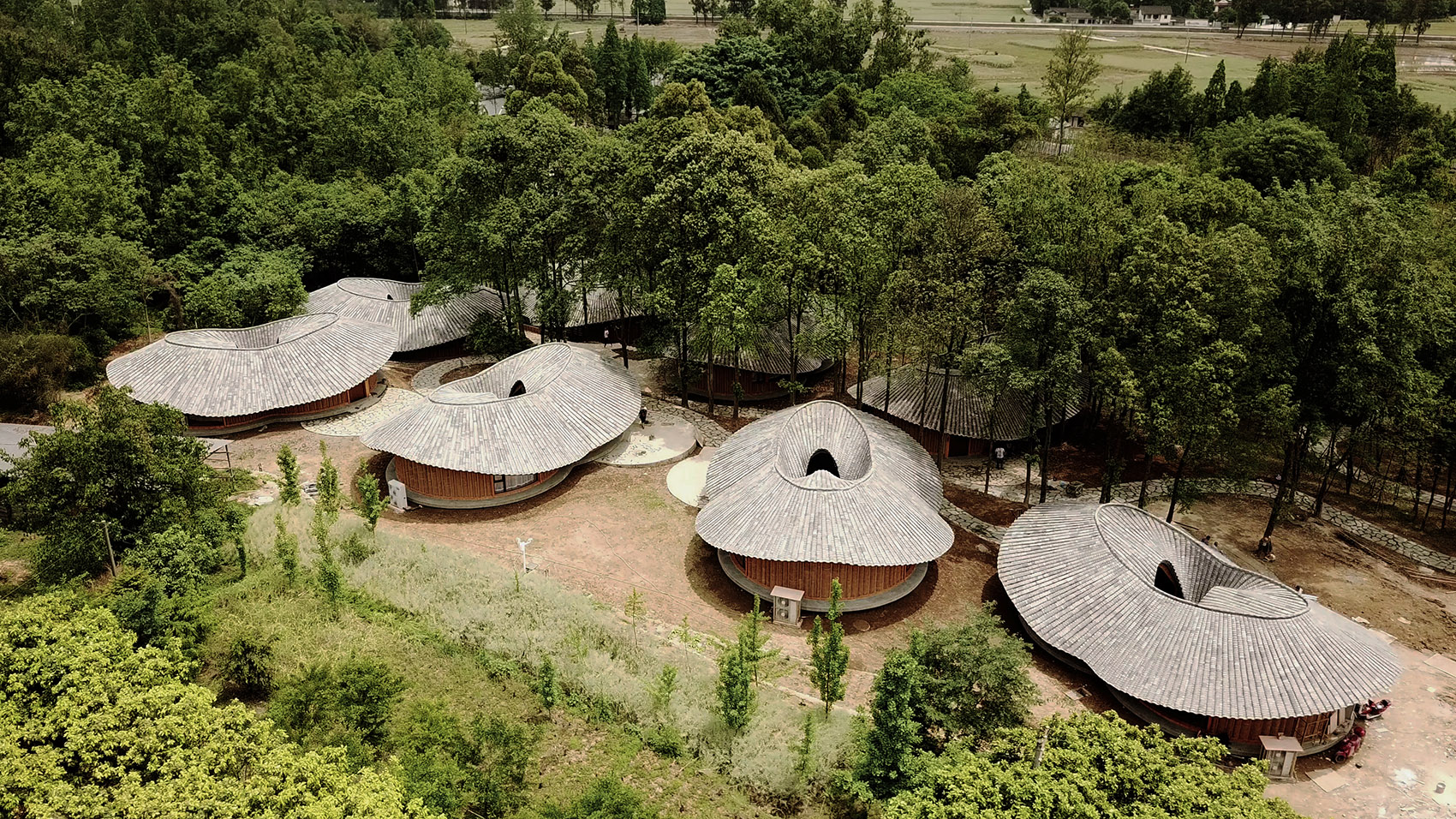 Chinese Bamboo Craft Village by Shanghai ArchiUnion Architecture Design Co.,LTD 谷德设计网
