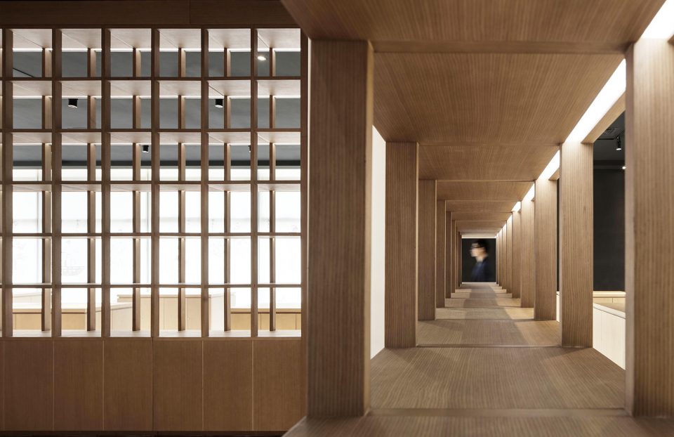 The Cultural Innovation Store in the Jiangning Imperial Silk Manufacturing Museum China by FANAF