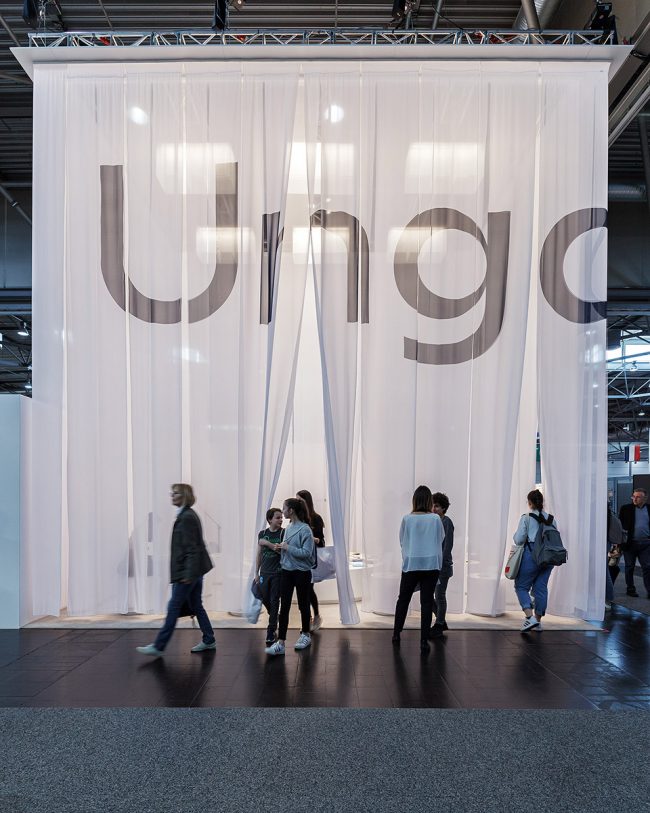 The Hungarian Pavilion Leipzig Book Fair 2018 by Hetedik Műterem Kft.