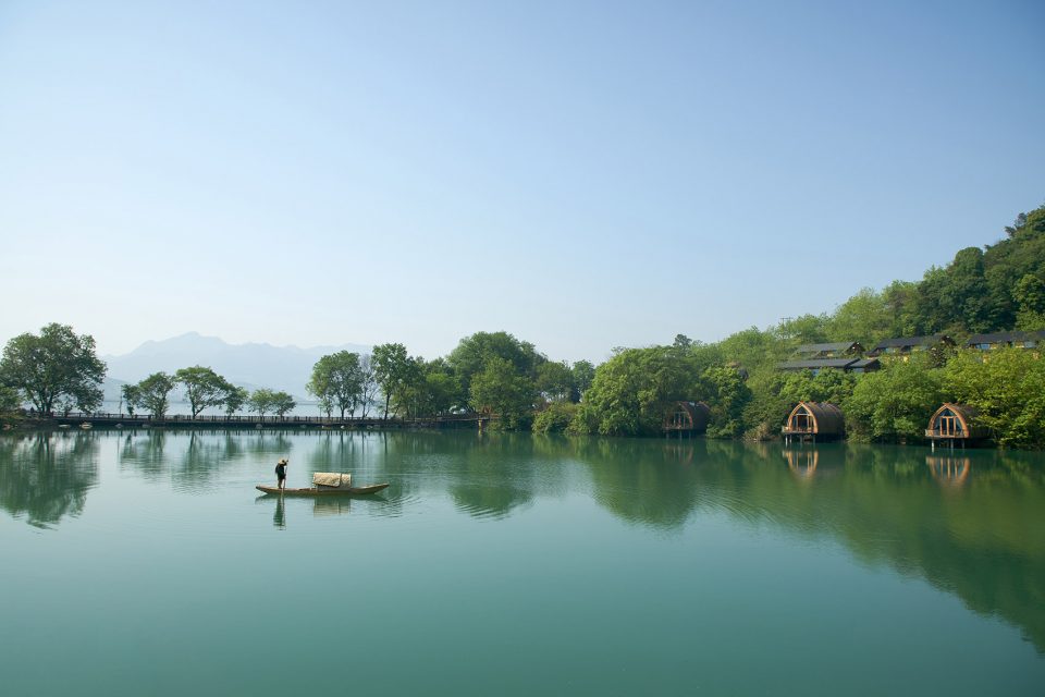 The boat room by The Design Institute of Landscape and Architec ture China Academy of Art
