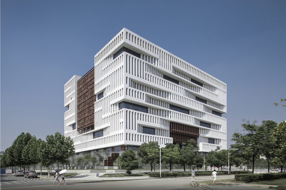 library of south lake campus of wuhan university of technology china by architectural design and research institute of scut