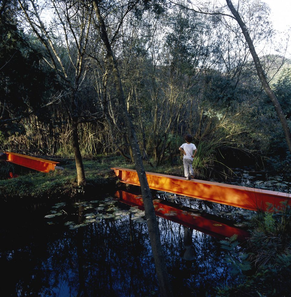 resting area in santa clara a velha by jose adriao arquitectos