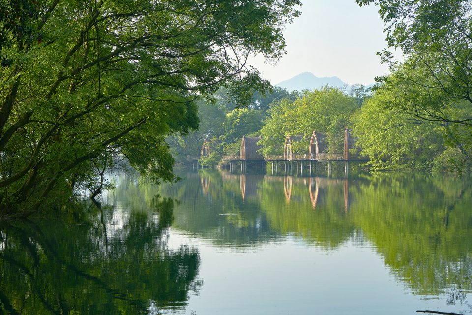 The boat room by The Design Institute of Landscape and Architec ture China Academy of Art