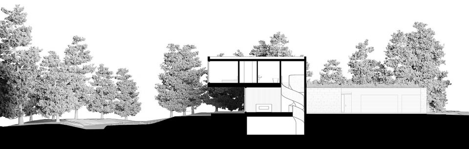 House on Ancaster Creek Ancaster Canada by Williamson Williamson Inc. 1